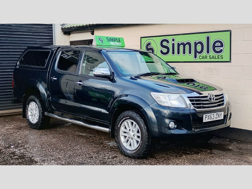 Toyota Hi-Lux  3.0 D-4D Invincible 4WD Euro 5 4dr 