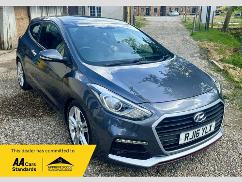 Hyundai i30  1.6 T-GDi Turbo Hatchback 3dr Petrol Manual Euro 6