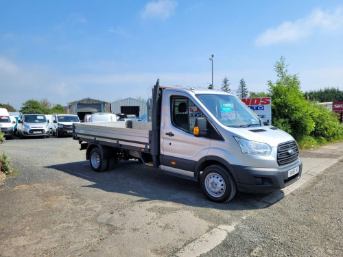 Ford Transit   350 TDCI 125BHP DOUBLE CAB TRW DROPSIDE EURO 6 64