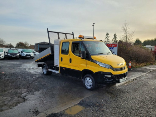 Iveco Daily  50C15 TRW LWB CREW CAB TIPPER 3000CC DIESEL 65K UL