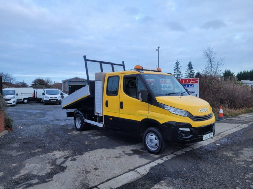 Iveco Daily  50C15 TRW LWB CREW CAB TIPPER 3000CC DIESEL 54K UL