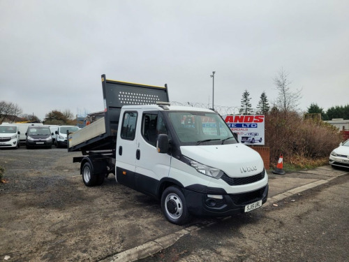 Iveco Daily  35C11 TRW 2300CCCREW CAB TIPPER PICK UP 53K