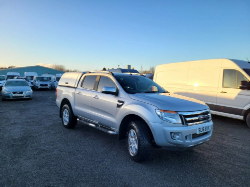 Ford Ranger  LIMITED 4X4 TDCI 150BHP 2200CC DOUBLE CAB PICK UP 