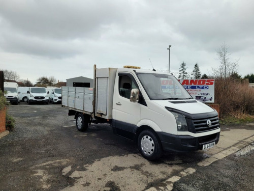 Volkswagen Crafter  LWB DROPSIDE PICK UP NO VAT,