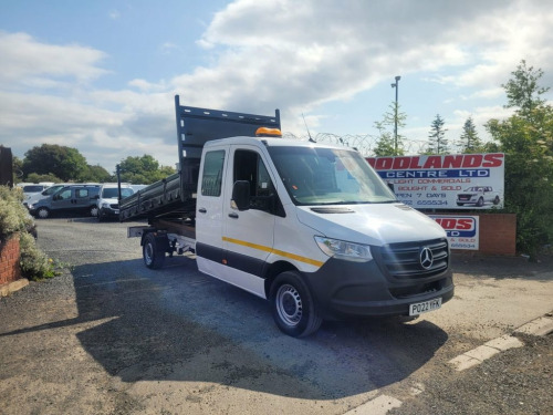 Mercedes-Benz Sprinter  315CDI 35T RWD 150BHP LWB CREW CAB TIPPER 32K ULEZ