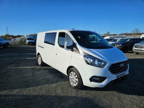 Ford Transit Custom  320 LIMITED CREW VAN ECOBLUE DCIV L2HI LWB ULEZ FR 