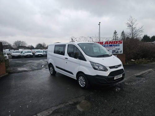 Ford Transit Custom  2.0 TDCI CREWVAN ULEZ FREE ZONE NO VAT 
