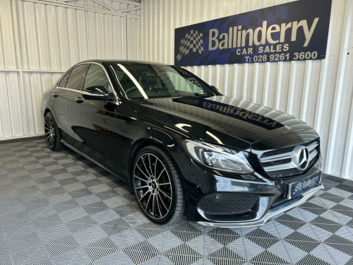 Mercedes-Benz C-Class C220 2.1 C220 BlueTEC AMG Line G-Tronic+ Euro 6 (s/s) 4dr 