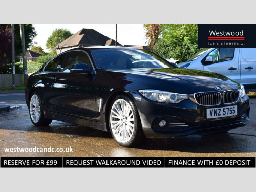 BMW 4 Series  3.0 430d Luxury Auto Euro 6 (s/s) 2dr