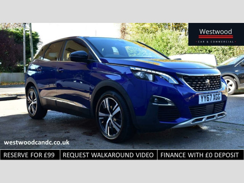 Peugeot 3008 Crossover  1.6 THP GT Line EAT Euro 6 (s/s) 5dr