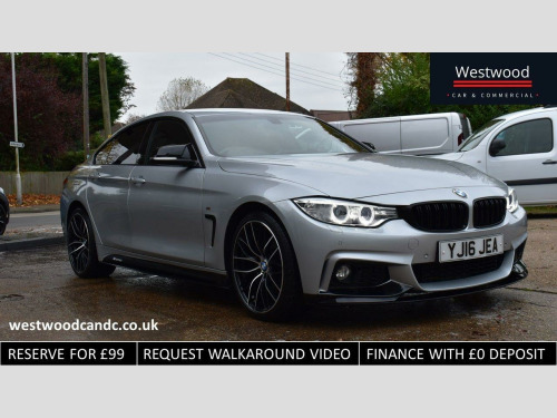 BMW 4 Series  2.0 418d M Sport Euro 6 (s/s) 5dr