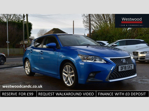 Lexus CT 200h  1.8 200h Luxury CVT Euro 6 (s/s) 5dr