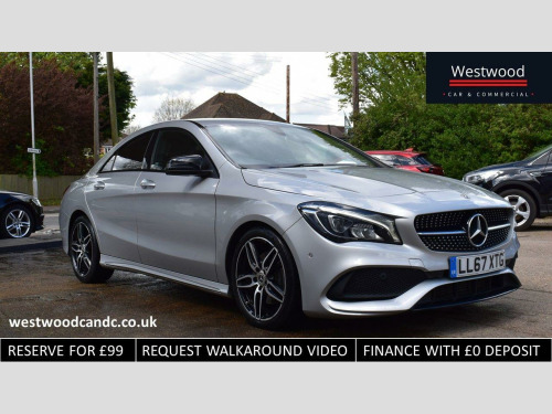 Mercedes-Benz CLA  2.1 CLA220d AMG Line Coupe 7G-DCT Euro 6 (s/s) 4dr