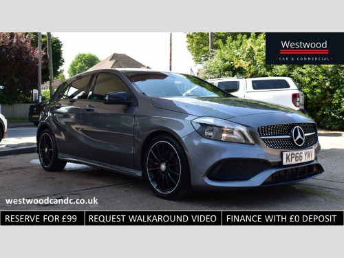 Mercedes-Benz A-Class A180 1.6 A180 AMG Line (Executive) Euro 6 (s/s) 5dr