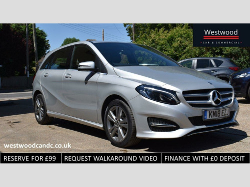 Mercedes-Benz B-Class  1.5 B180d Exclusive Edition 7G-DCT Euro 6 (s/s) 5dr