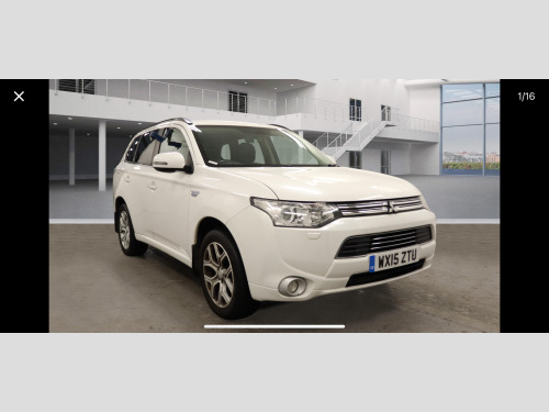 Mitsubishi Outlander  2.0h 12kWh GX4h SUV 5dr Petrol Plug-in Hybrid CVT 4WD Euro 5 (s/s) (200 ps) 