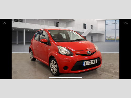 Toyota AYGO  1.0 VVT-i + Hatchback 5dr Petrol MultiMode Euro 5 (67 ps)