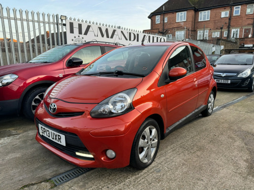 Toyota AYGO  1.0 VVT-i Fire Hatchback 5dr Petrol MultiMode Euro 5 (a/c) (67 ps) 