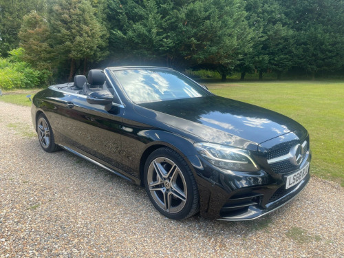 Mercedes-Benz C-Class C200 1.5 C200 MHEV AMG Line Cabriolet G-Tronic+ Euro 6 (s/s) 2dr