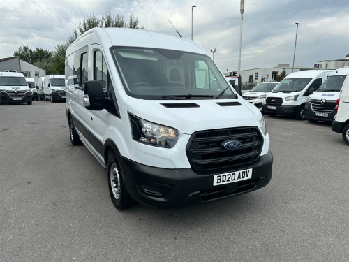 Ford Transit  2.0 350 EcoBlue Leader 6 Seater Double Cab 5dr Diesel Manual FWD L3 H2 Euro