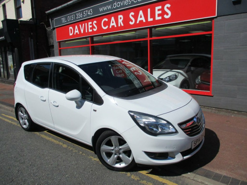 Vauxhall Meriva  1.4 TECH LINE 5d 99 BHP ONE PREVIOUS OWNER,2 KEYS,