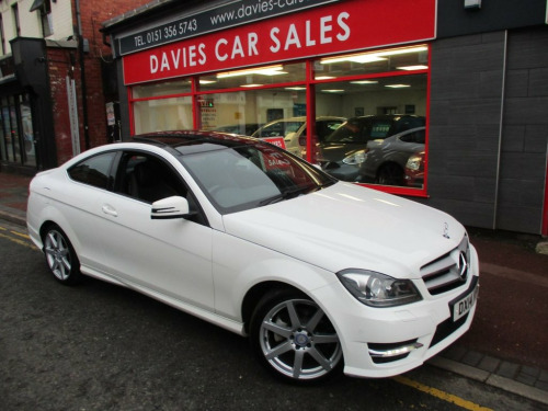 Mercedes-Benz C-Class C180 1.6 C180 AMG Sport Edition Coupe 2dr Petrol G-Tron