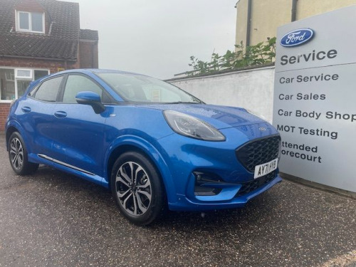 Ford Puma  1.0T 125ps Ecoboost Hybrid mHEV ST-Line Design 5dr DCT