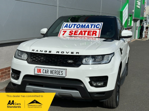 Land Rover Range Rover Sport  7 SEATER 3.0 SDV6 HSE 8G-AUTO 290 BHP ( AUTOMATIC )