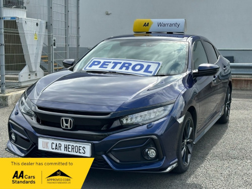 Honda Civic  VTEC SPORT 1.5 PETROL 5 DOOR 180 BHP