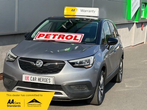 Vauxhall Crossland X  GRIFFIN 1.2 PETROL 5 DOOR HATCHBACK SUV 81 BHP