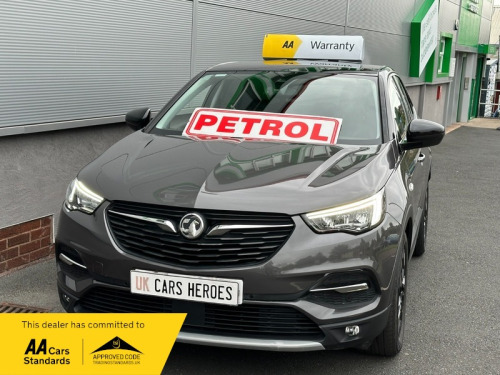 Vauxhall Grandland X  SRI NAV CAMERA 1.2 PETROL 5 DOOR HATCHBACK 130 BHP