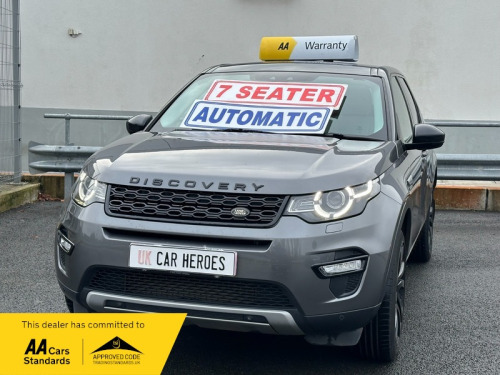 Land Rover Discovery Sport  Sport 2.0 SD4 HSE 9G AUTO 7 SEATER TD4 190 BHP ( AUTOMATIC )