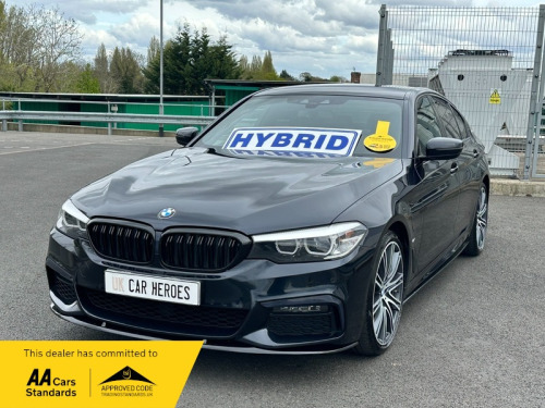 BMW 5 Series 530 530E M SPORT 8G AUTOMATIC PLUG IN HYBRID 250 BHP