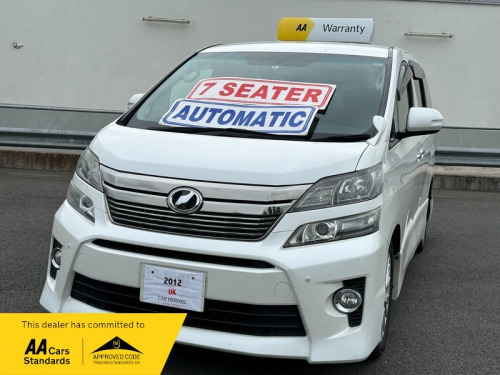 Toyota Vellfire  EXECUTIVE 2012 MODEL AUTO 2.3 PETROL 7 SEATER AUTOMATIC IMPORTED