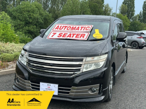 Nissan Elgrand  RIDER AUTO 2012 MODEL 7 SEATER FACE LIFT E52 PETROL 2.5 AUTOMATIC