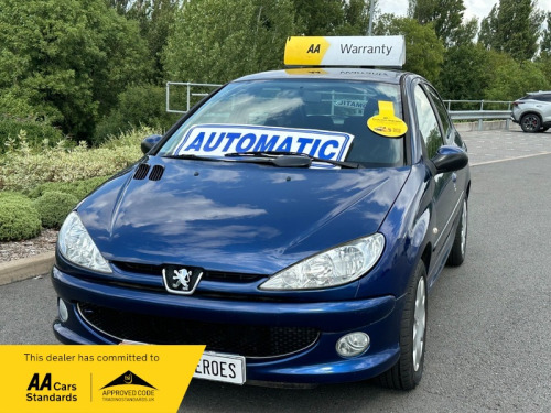 Peugeot 206  AUTO LOOK 1.6 PETROL 5 DOOR HATCHBACK 107 BHP AUTOMATIC