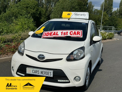 Toyota AYGO  VVT-I FIRE AC 1.0 PETROL 5 DOOR 67 BHP