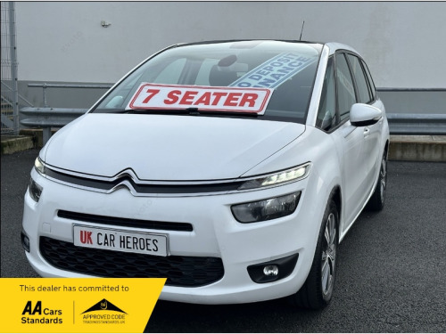 Citroen C4 Picasso  1.6HDI GRAND BLUEHDI SELECTION 7 SEATER 118 BHP MANUAL 
