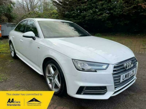 Audi A4  2.0 TFSI S line Saloon 4dr Petrol S Tronic quattro Euro 6 (s/s) (252 ps)