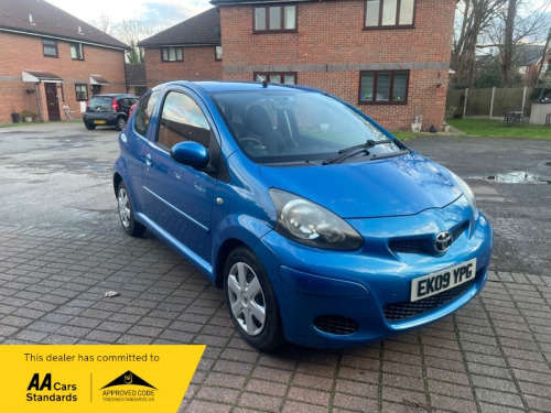 Toyota AYGO  1.0 VVT-i Blue Hatchback 3dr Petrol Manual Euro 4 (67 bhp)