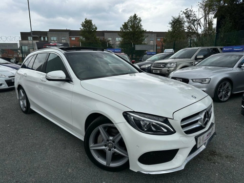 Mercedes-Benz C-Class C200 2.0 C200 AMG Line Estate 5dr Petrol 7G-Tronic+ Eur