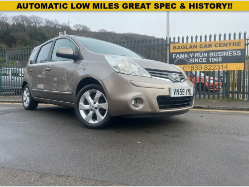 Nissan Note  1.6 16V n-tec Hatchback 5dr Petrol Auto Euro 4 (11