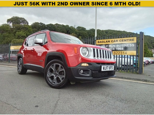 Jeep Renegade  1.4T MultiAirII Limited SUV 5dr Petrol Manual Euro