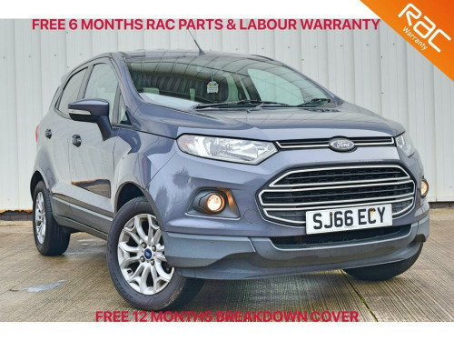 Ford EcoSport  1.0T EcoBoost Zetec 2WD Euro 6 (s/s) 5dr