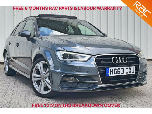 Audi A3  2.0 TDI S line Sportback S Tronic quattro Euro 6 (s/s) 5dr
