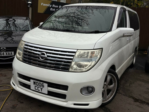 Nissan Elgrand  2.5 Highway Star [8 Seater] ULEZ Free 