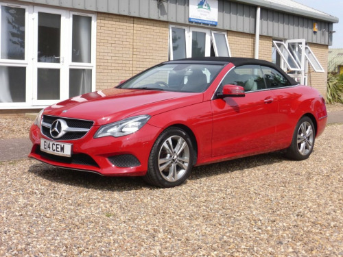 Mercedes-Benz E-Class E220 2.1 E220 BlueTEC SE Cabriolet 2dr Diesel G-Tronic+