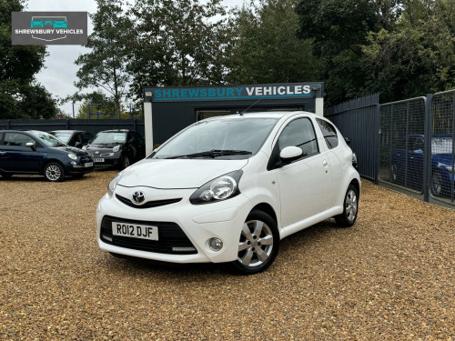 Toyota AYGO  1.0 VVT-i Fire Hatchback 3dr Petrol Manual Euro 5 (67 ps)