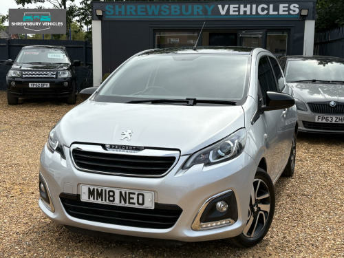 Peugeot 108  1.0 Allure Hatchback 5dr Petrol Manual Euro 6 (72 ps)