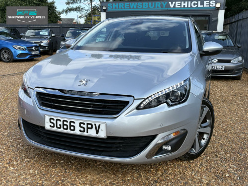Peugeot 308  1.2 PureTech Allure Hatchback 5dr Petrol Manual Euro 6 (s/s) (130 ps)